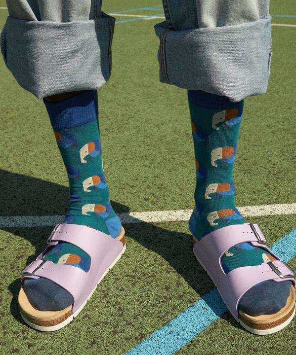Actual product image DillySocks Elevated Elephant (Single pack, 36 - 40)