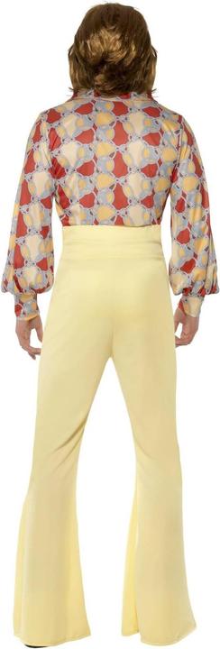 Actual product image Smiffys Mens 60s Groovy Patterned Costume Set (L)