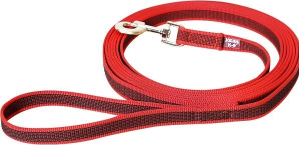 Actual product image Julius-K9 K9 C&G line, rød/grå 20mm/5m m/håndt (Dog)