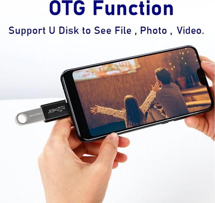 Actual product image PowerGuard USB-C to USB 3.0 Adapter 5 Gbit/s (USB 3.0)