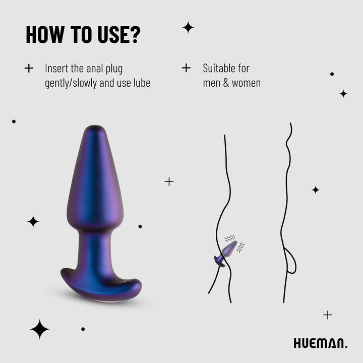 Productafbeelding Hueman Meteoroid Rimming Anal Plug