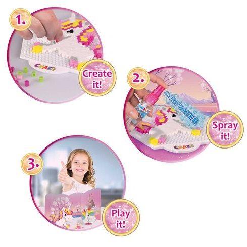Actual product image Craze Splash Beadys Play Set Unicorn