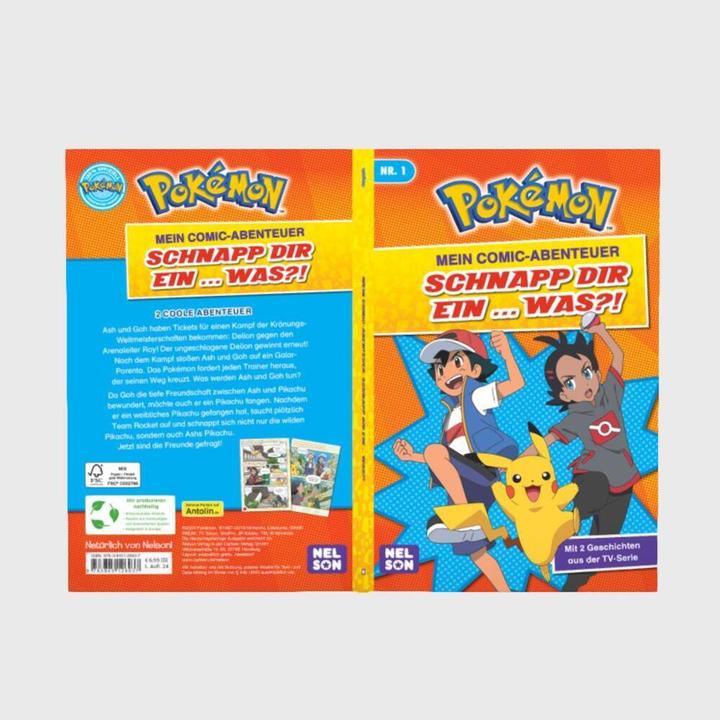 Image du produit Pokémon: Mein Comic-Abenteuer: Schnapp dir ein... was? (Allemand, 2024)
