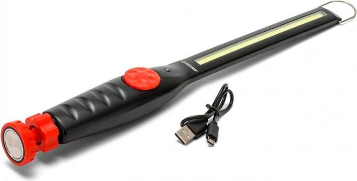 Produktbild Velamp Extra schmale wiederaufladbare 3-W-COB-LED-Arbeitsleuchte (150 lm)
