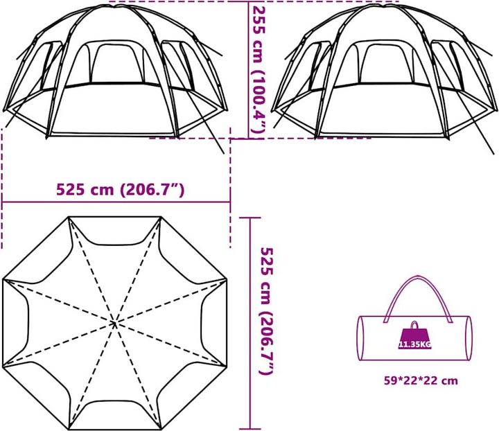 Image du produit VidaXL Randee (525 cm, 525 cm)