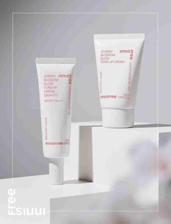 Produktbild Innisfree - Cherry Blossom Glow Tone-Up Cream 50mL (50 ml, 24h Creme)