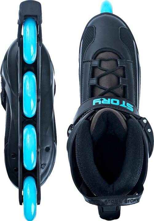 Immagine prodotto Story Pattini in linea Shockwave nero-menta 44 (1101005066141) (44)