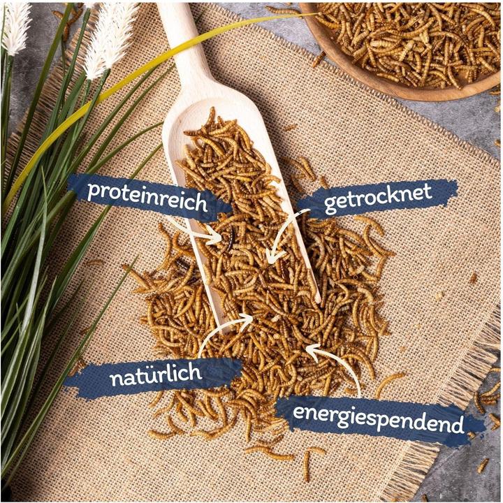 Produktbild Lyra Pet Mehlwürmer getrocknet (1 x)