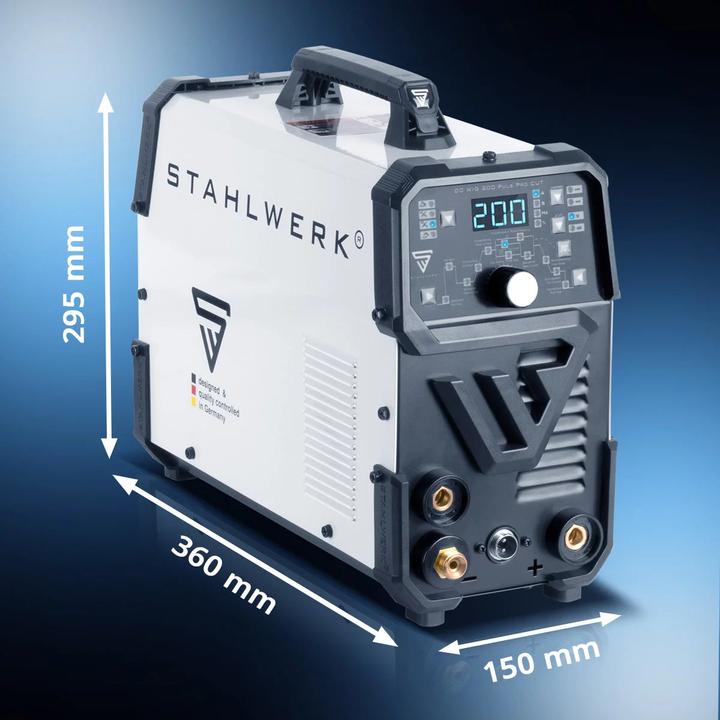 Image du produit Stahlwerk Poste à souder combiné DC TIG 200 Puls Pro CUT 4-en-1