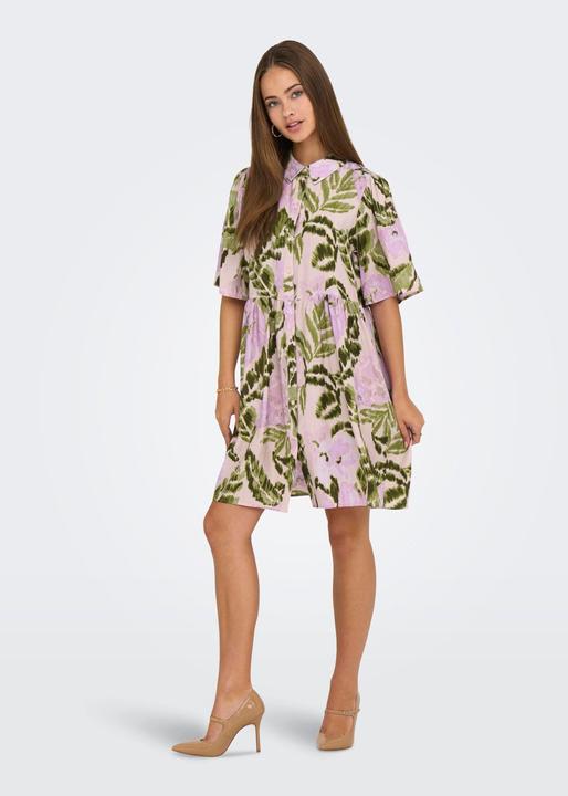 Produktbild JdY Normal geschnitten U-Ausschnitt Voluminöser Armschnitt Kurzes Kleid Kleid (XL)
