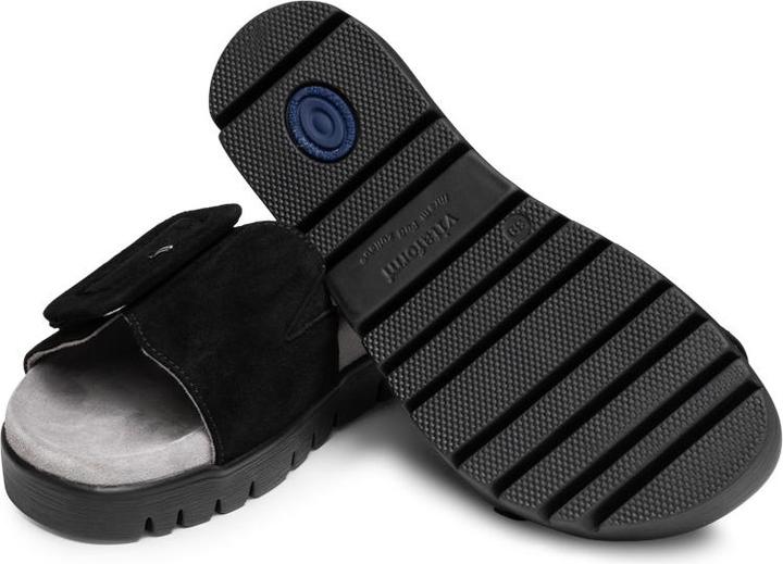 Actual product image Vitaform Pantoletten Damen Weite H Samtziegenleder (38)