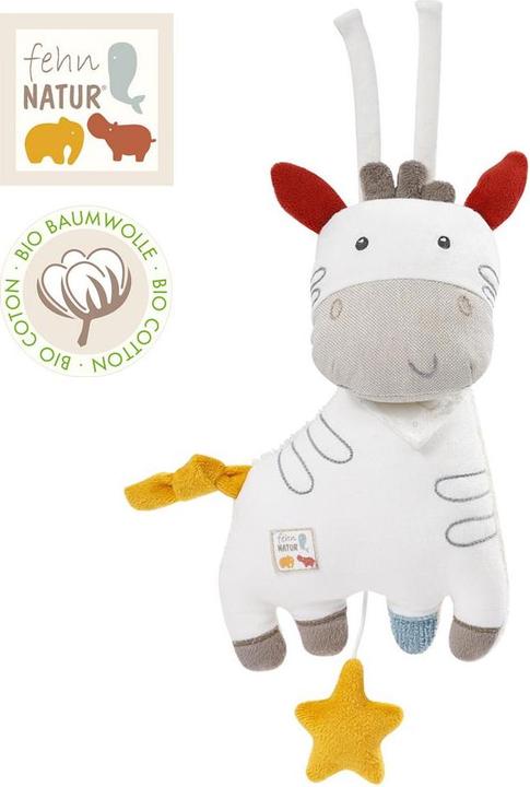 Produktbild Fehn Spieluhr Zebra NATUR