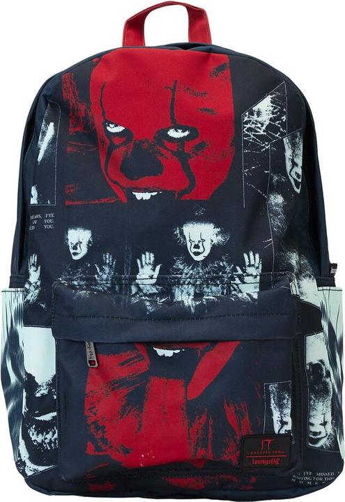Produktbild Loungefly ES by Full-Size Rucksack Pennywise I Heart Horror
