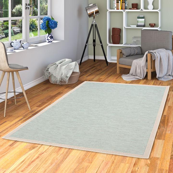 Image du produit Pergamon Tapis In & Outdoor Tissu plat Ottawa Bordures (140 x 200 cm)