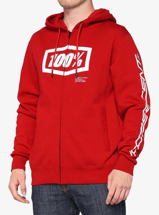 Produktbild 100% Syndicate Herren Kapuzenpullover, Grösse M, Chili Pepper (M)