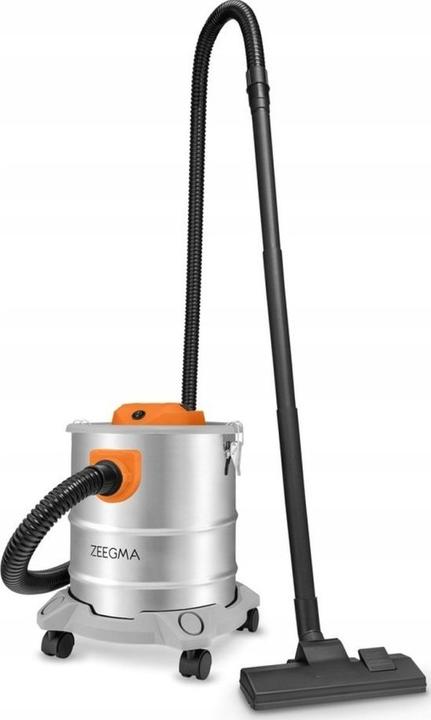 Produktbild Zeegma Zonder PRO ASH - Stofzuiger voor as en puin - 1600 W - 20L - industrile stofzuiger - roestvrijstalen (Nass-Trockensauger)