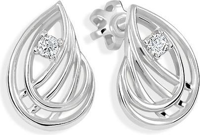 Produktbild Brilio Silver - Charming silver earrings with zircons 436 001 00543 04