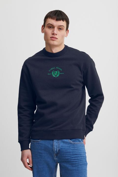 Produktbild Casual Friday CFSage relaxed sweat w. embroidery - 20504729 (XL)