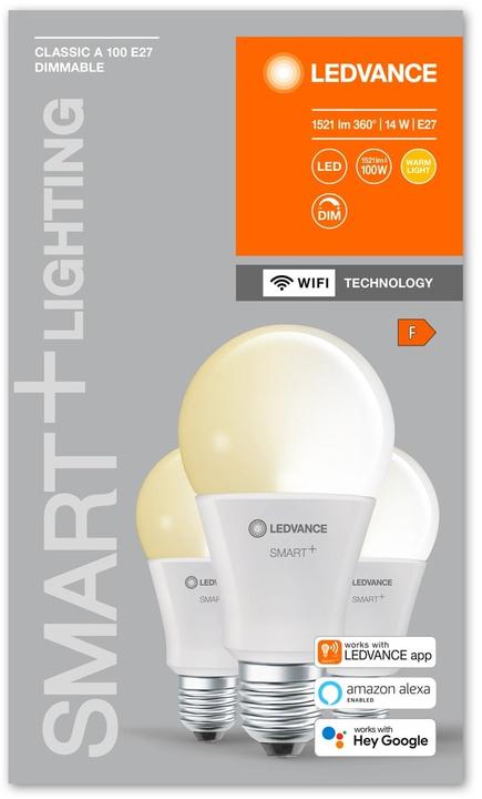 Actual product image Ledvance Classic A (E27, 14 W, 1521 lm, 1 x, F)