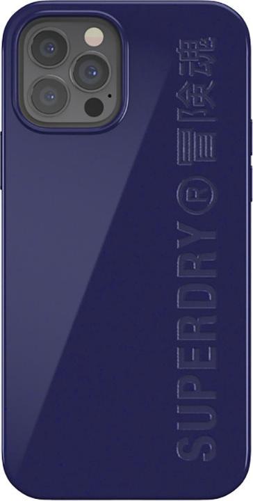Produktbild Superdry Snap iPhone 12/12 Pro Compostab le dark blue (Realme 12 Pro+, Apple iPhone 12)