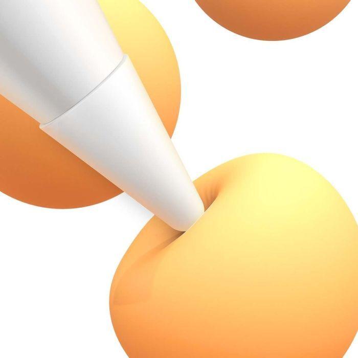 Actual product image Baseus Tablet Tool Pen Replaceble Silicone Tips (12 pcs) for Stylus Pen (Soft), White (ARBJ020002)