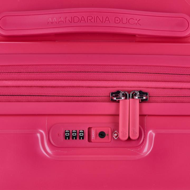 Immagine prodotto Mandarina Duck Logoduck + Metal 4 Rollen Trolley 75 cm mit Dehnfalte (83 l, XL (da 115l))