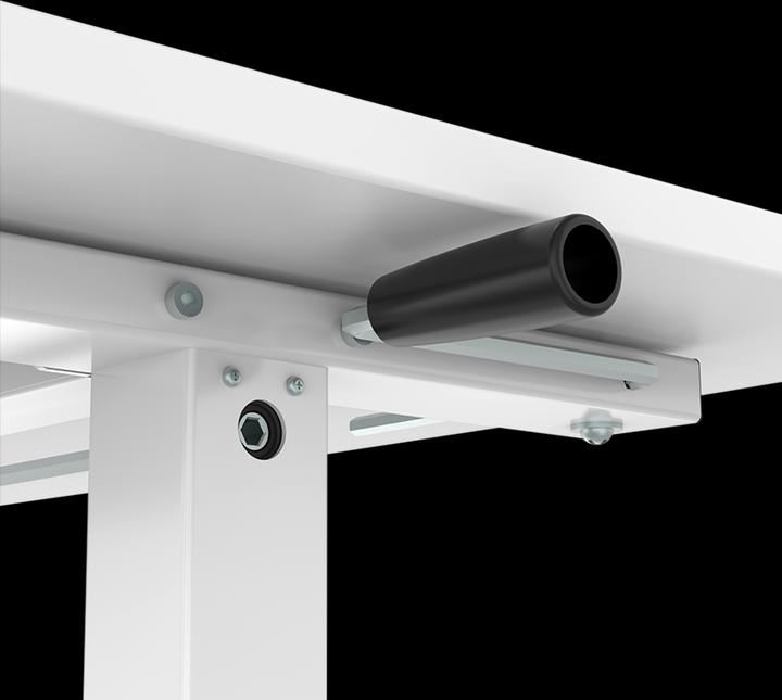 Actual product image LogiLink EO0027W - Manually adjustable sit/stand workstation (140 x 60 x 117 cm)