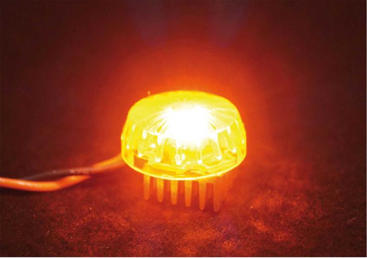 Produktbild Unilight 8W Rundlicht 10/24mm, ROT