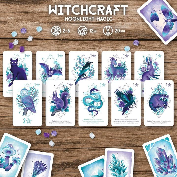 Produktbild King Racoon Games Witchcraft – Zauber der Nacht (Deutsch)