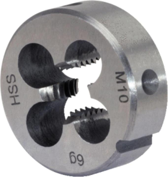 Immagine prodotto KS Tools Filiera in HSS Co M, forma B chiusa, preforata, M8 x 1,25.