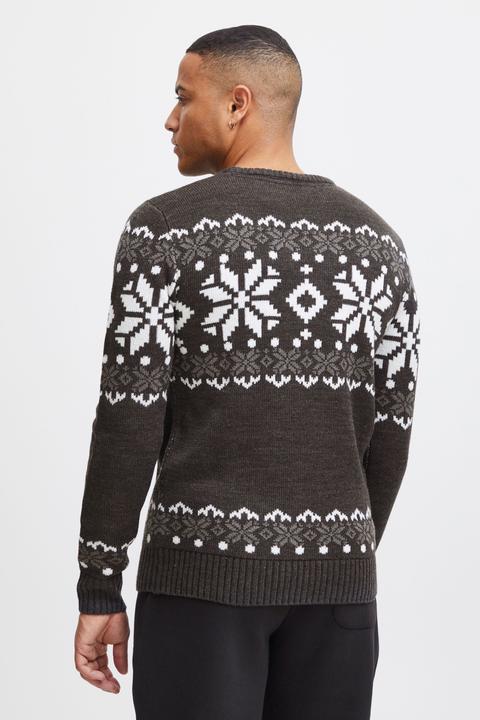 Immagine prodotto Solid Norwig Maglione In Maglia Grossa Pullover Maglieria Da Uomo Con Girocollo (M)
