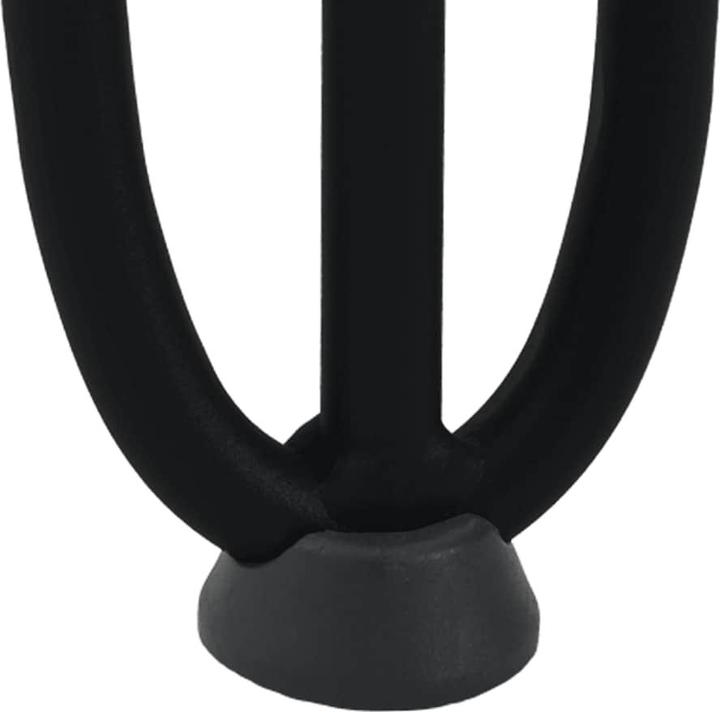 Actual product image VidaXL Hairpin legs 4 pcs. black 72 cm solid steel Hairpin table leg