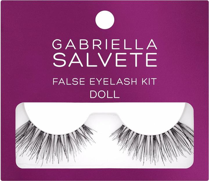 Image du produit Gabriella Salvete Kit faux cils de poupée - Faux cils avec colle - (Cils artificiels)