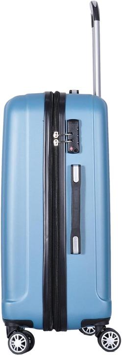 Actual product image Beibye Travel Suitcase Set, Ice Blue (115 l, M (50 - 90l), L (90 - 115l), XL (from 140l))