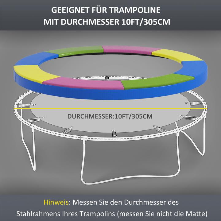 Image du produit SportNow Couverture de bord de trampoline avec protection UV