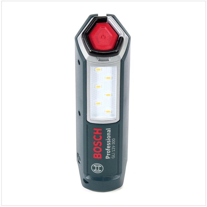 Actual product image Bosch Professional GLI 12V-300 Akku Lampe + 1x GBA 12 V 3,0 Ah Akku (300 lm)