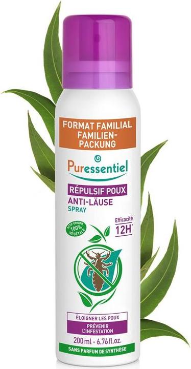 Actual product image Puressentiel Anti-lice defence spray (200 ml)