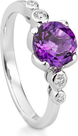 Immagine prodotto Breuning ANELLO - E.AMETHYST/Brill. 0,09 Ct. H/si (56, 585/14 K Oro)