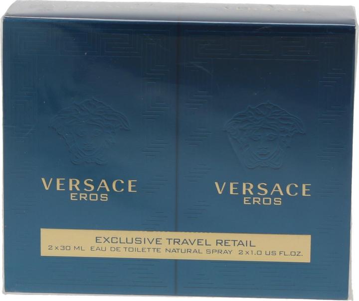 Actual product image Versace Eros EDT Spray 2 x 30ml (Eau de toilette, 60 ml)