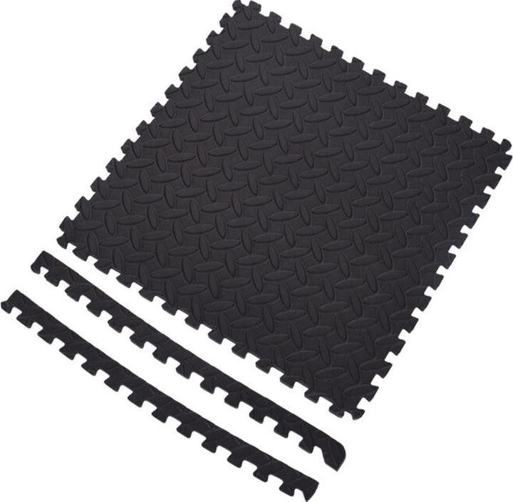 Produktbild Excellent Houseware 24er-Set Fitnessmatten, Schaumstoff, Bodenmatten, 40 x 40 cm (1 cm)