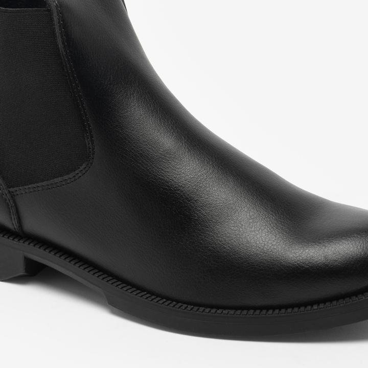 Image du produit Fouganza Bottines d'équitation 500 femme/homme noir (39)