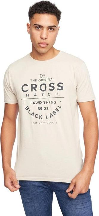 Actual product image Crosshatch Mens Fellmire Assorted Designs T-Shirt (Pack of 5) (S)
