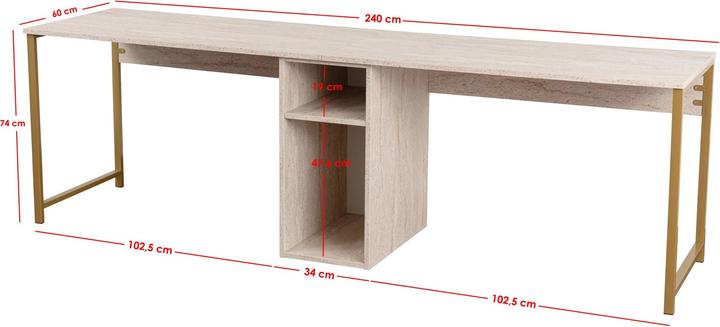 Immagine prodotto Skye Decor Twin (240 x 74 x 60 cm)