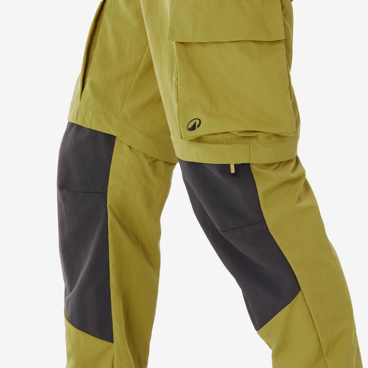 Image du produit Quechua Pantalon modulable de randonnée enfant 7-15 ans, MH500 khaki jaune (140)