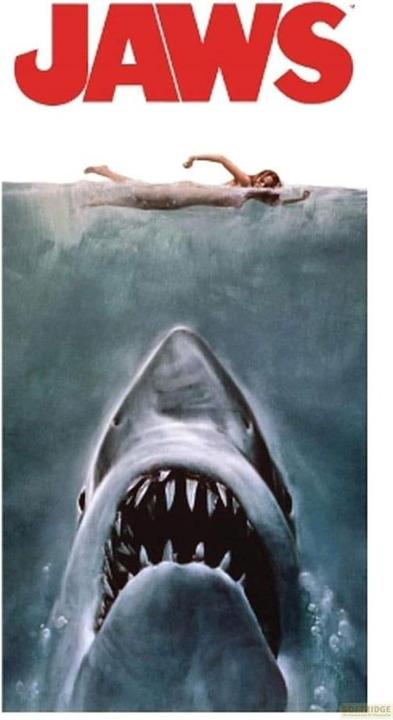 Image du produit Factory Entertainment Jaws : Affiche plage et serviette de bain (30 x 60 cm)