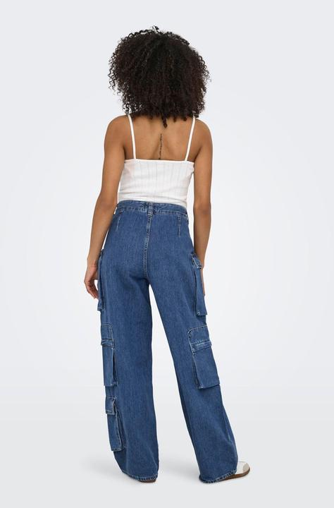 Actual product image Only ONLJamey Loose Baggy Cropped Mid Rise Jeans (W31/L32)