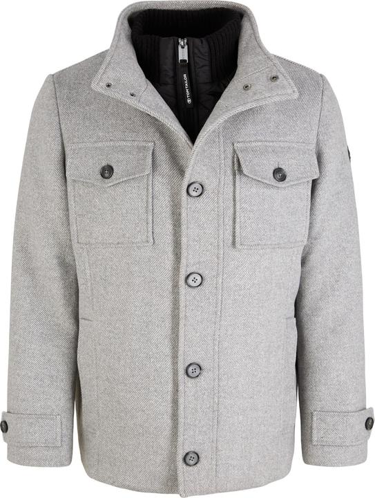 Produktbild Tom Tailor Jacke Winterjacke mit eingesetztem Stehkragen, Knopfleiste und seitlichen Eingrifftaschen (XXL)