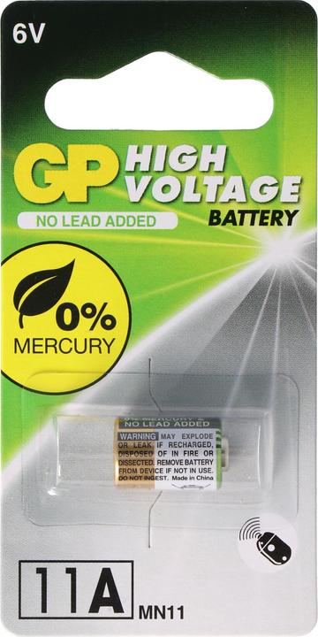 Image du produit GP Batteries Alkaline, 6 V/38 mAh (1 pcs, 11A, 38 mAh)