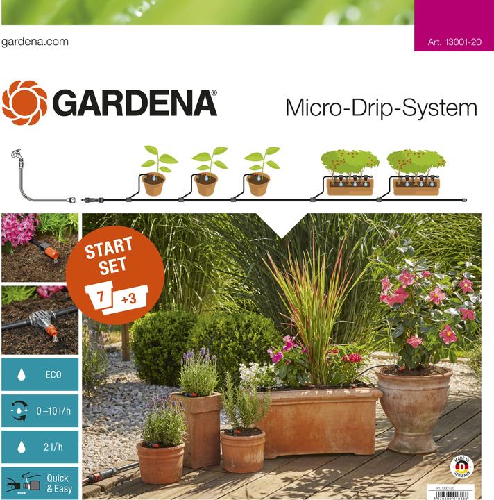 Gardena MDS Start-Set Plant pots (Drip irrigation set)