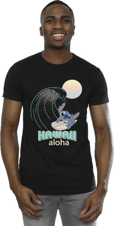 Actual product image Disney Mens Lilo And Stitch Hawaii T-Shirt (S)